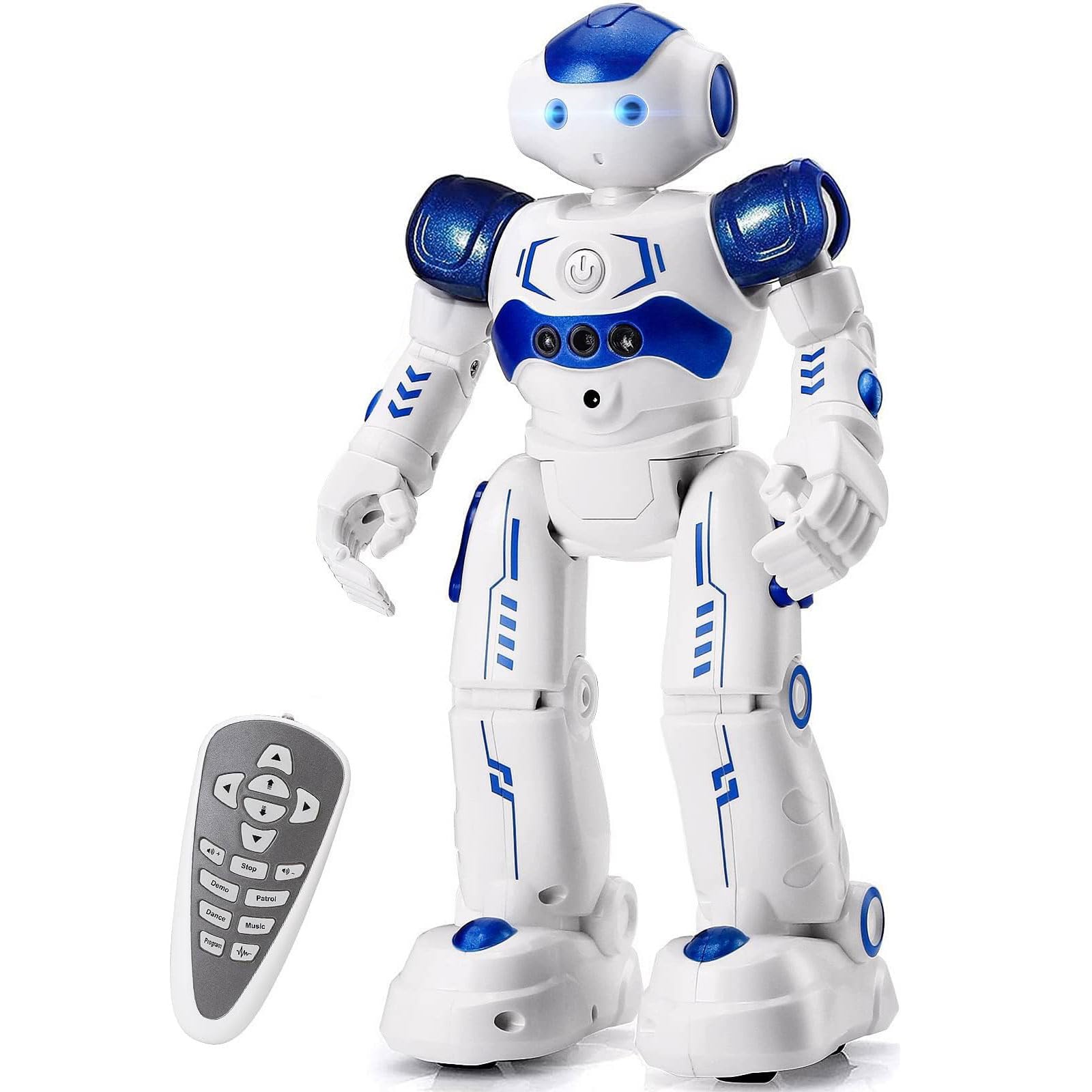 RC Robot Toys for Kids, Gesture & Sensing Programmable Remote Control Smart Robot for Age 3 4 5 6 7 8 Year Old Boys Girls Birthday Gift Present
